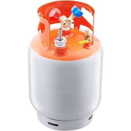 Refrigerant Recovery Cylinder Tank, 30 lb, Float Switch