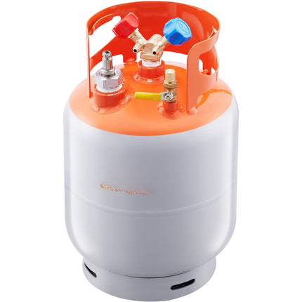 Refrigerant Recovery Cylinder Tank, 30 lb, Float Switch
