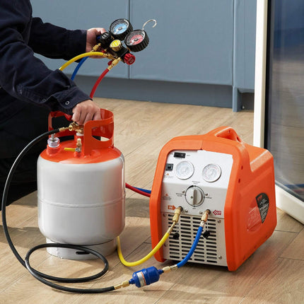 Refrigerant Recovery Cylinder Tank, 30 lb, Float Switch