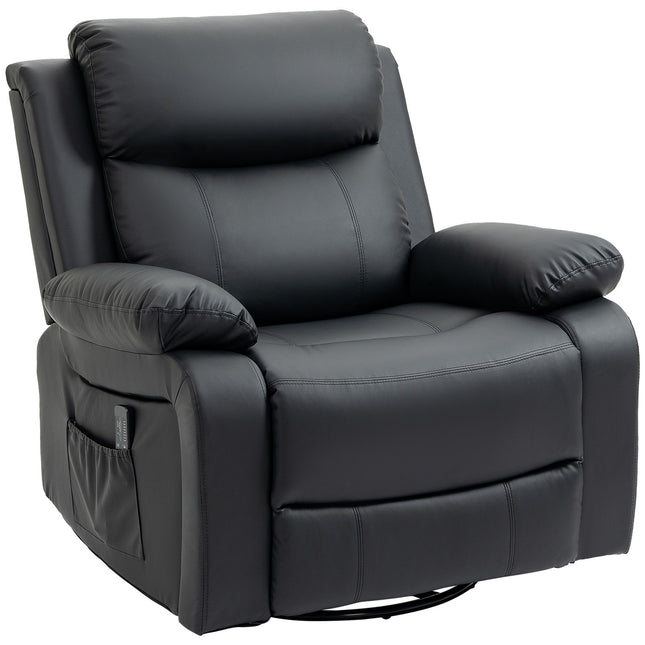 Massage armchair with rocking, 8-point vibration