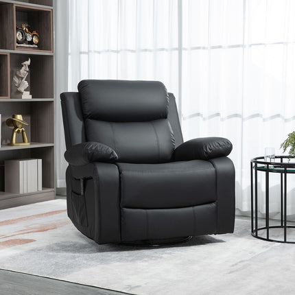 Massage armchair with rocking, 8-point vibration