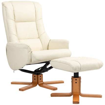 Lounger with rocker & high backrest for living room