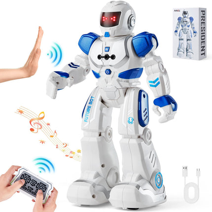 Remote Control Robot Toy With Gesture Control, Programmable