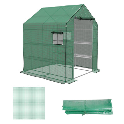 Greenhouse replacement film with UV protection, 140x143x190 cm