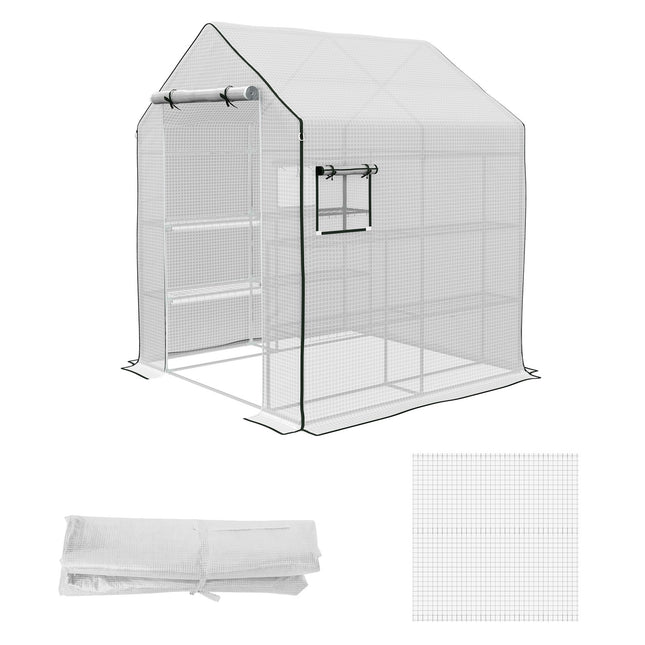 Greenhouse replacement film with UV protection, PE protection