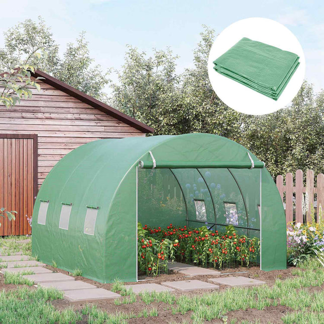 Greenhouse protection - Anti-UV Waterproof PE with roller door