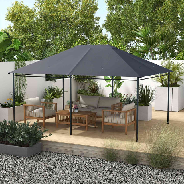 Pavilion replacement roof, 4x3m Waterproof UV30+ polyester