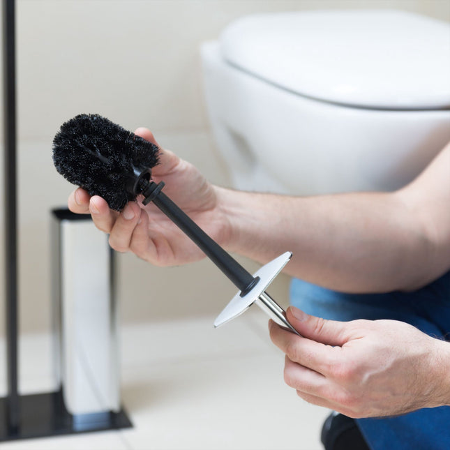 Replacement set for toilet brush head 9.5 mm D=8 cm