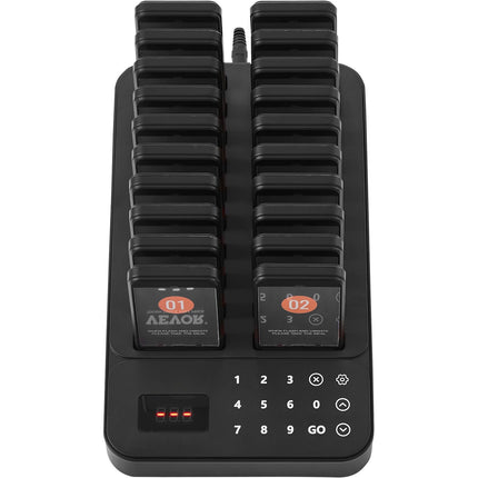 Restaurant Pager System – 20 Pagers, 400m Range, Vibration, Flash