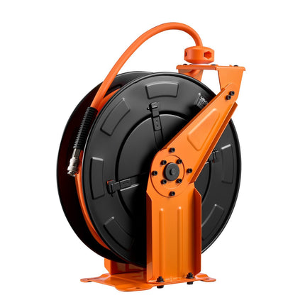 Retractable Air Hose Reel 15m 3/8in, 300 PSI, Auto Rewind