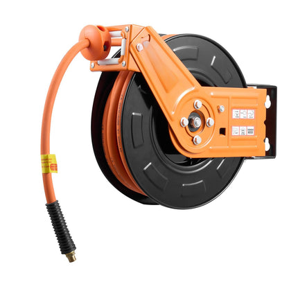 Retractable Air Hose Reel, 15m 3/8in, 300 PSI