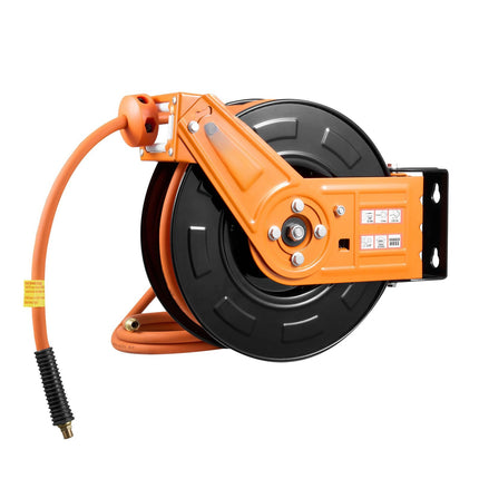 Retractable Air Hose Reel, 15m 3/8in, 300 PSI