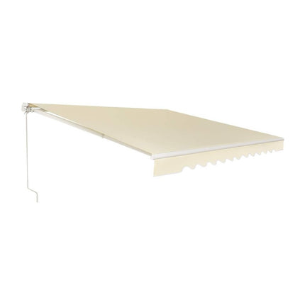 Retractable Balcony Awning, 360x300 cm, Beige