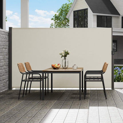 Retractable Side Awning 180x300cm, Waterproof UV30+