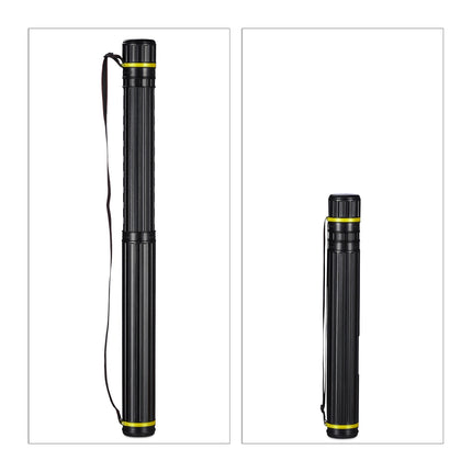 Retractable poster roll