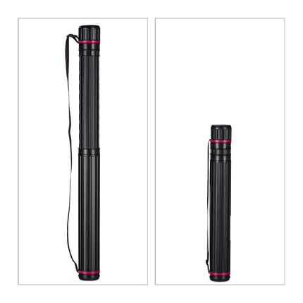 Retractable poster roll