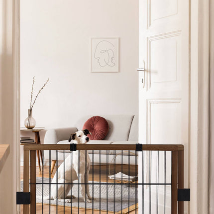 Retractable safety gate 71 cm high