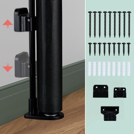 Retractable safety gate