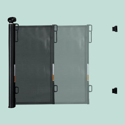 Retractable safety gate