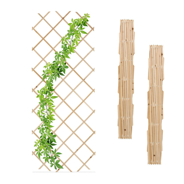 Retractable trellis set of 3