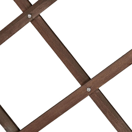 Retractable wooden trellis set of 3