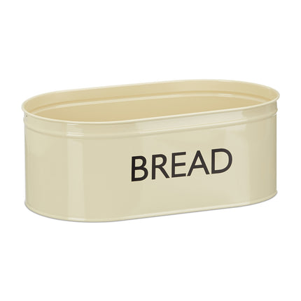 Retro Bread Bin with Bamboo Lid – Airtight Storage