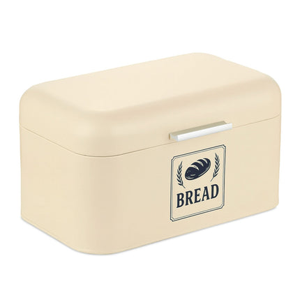 Retro Metal Bread Box with Lid – Keeps Bread Fresh
