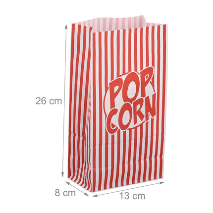 Retro popcorn bags 240 pcs