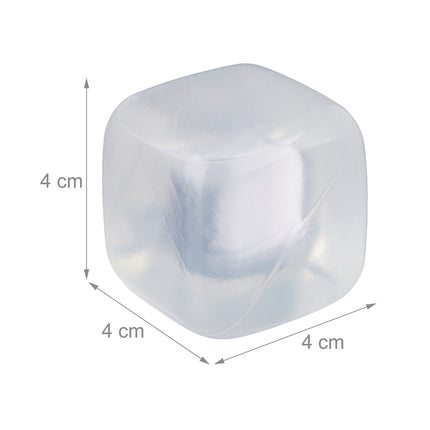 Reusable ice cubes in a set of 36