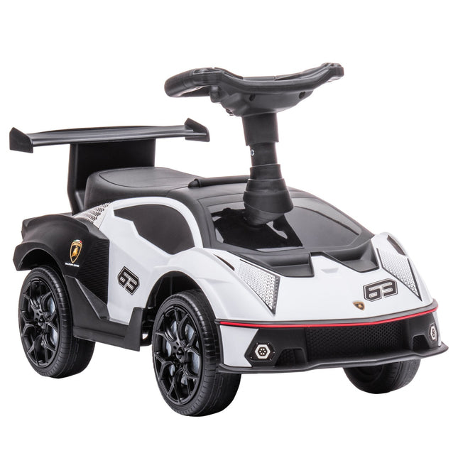 Ride-on car for children with storage, horn and engine sound