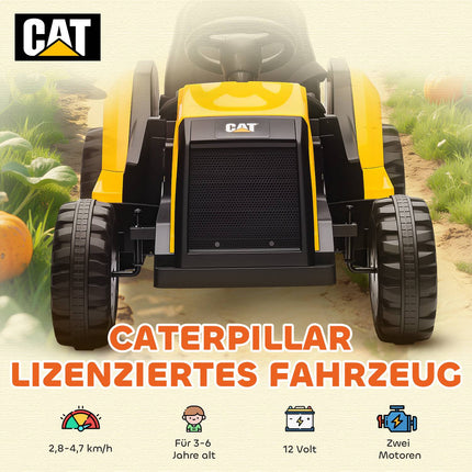 Ride-On Construction Vehicle for Kids, Remote Control, 3-6 Years