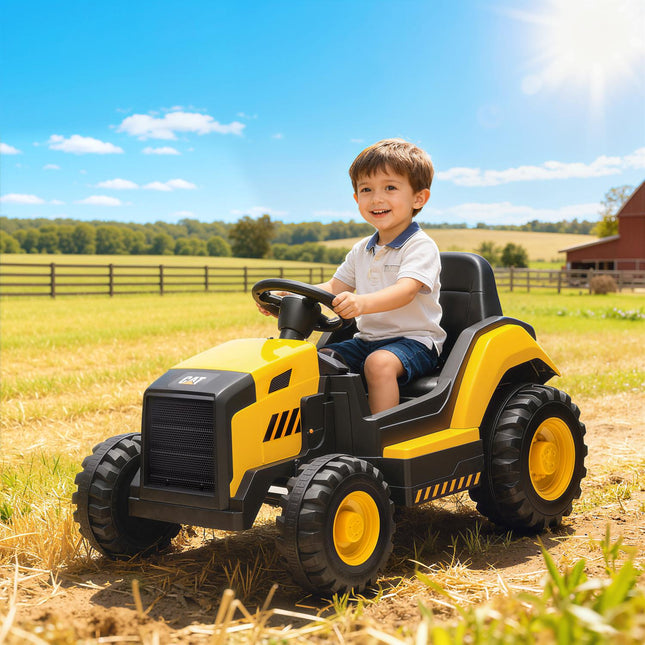 Ride-On Construction Vehicle for Kids, Remote Control, 3-6 Years