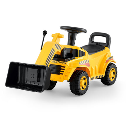 Ride-On Excavator Toddler Car, Music, 25 kg, Storage