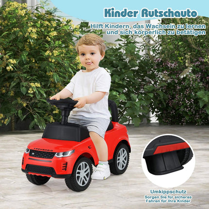 Ride-On Toy Car with Storage, Red – Safe & Fun for Kids