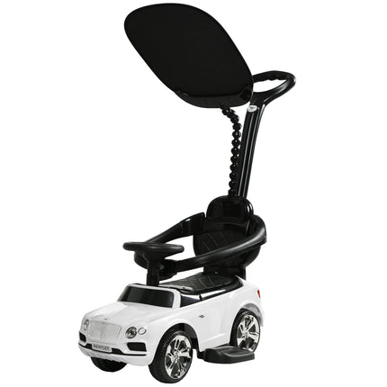 Ride-on car with push bar, 3-in-1, tip protection, 1-3 years