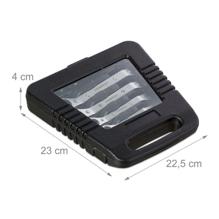Ring lock wrench set 6 parts