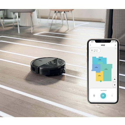 Robot odkurzający na mokro i na sucho ze stacją opróżniającą