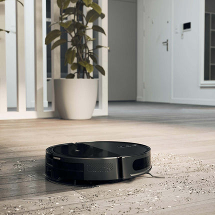 Robot odkurzający na mokro i na sucho ze stacją opróżniającą