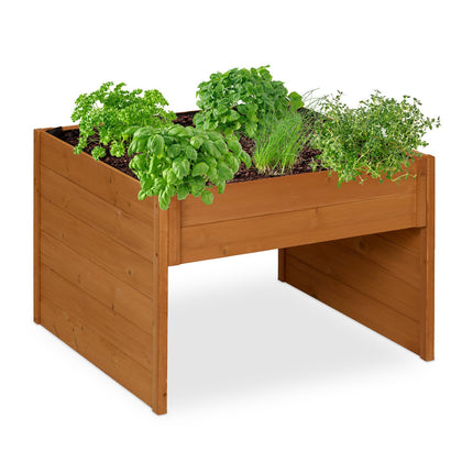 Robotic Lawnmower Garage with Planter Bed