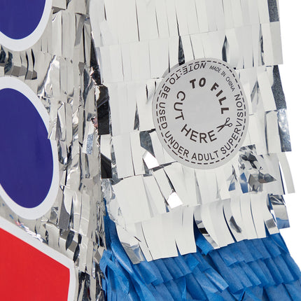 Rocket Pinata for Kids – Fillable Party Game
