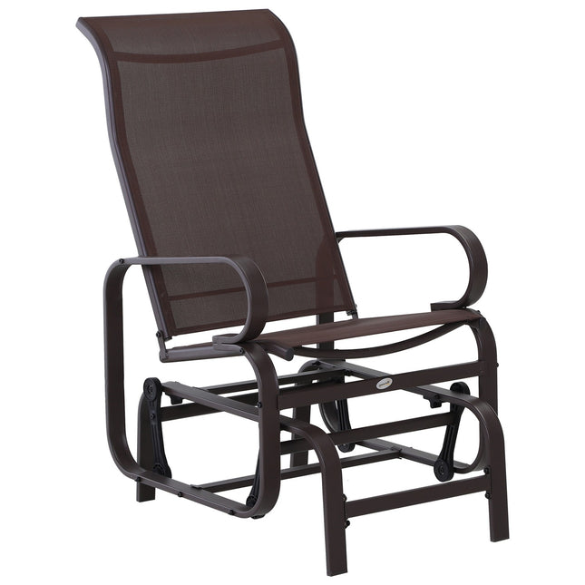 Garden rocking chair in metal - Relaxing outdoor furniture