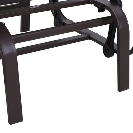 Garden rocking chair in metal - Relaxing outdoor furniture