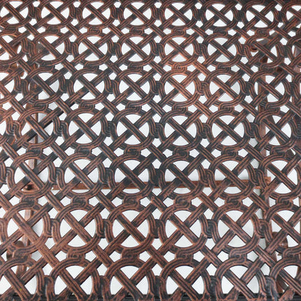 Metal rocking chair - elegant bronze finish