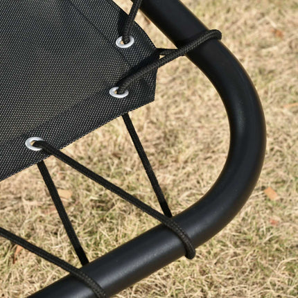 Rocking chair with roof for garden or office, dark grey