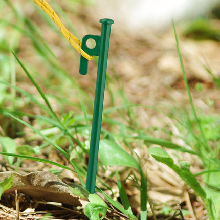Rock pins green set of 12
