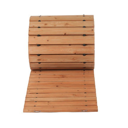 Roll-Out Cedar Garden Walkway, Non-Slip, 24 Ft x 17 In