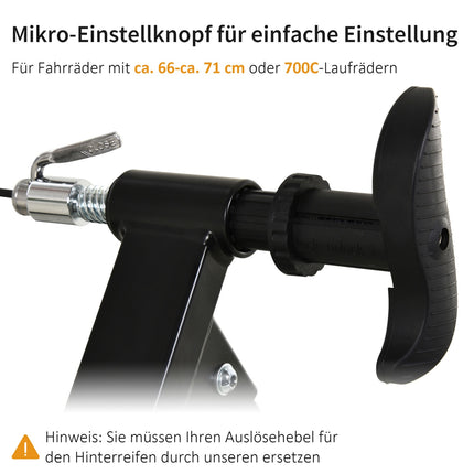 Magnetic foldable bike trainer for 26""-28""/700C wheels