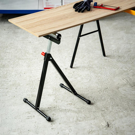 Adjustable roll bar - metal, 90 kg capacity, black
