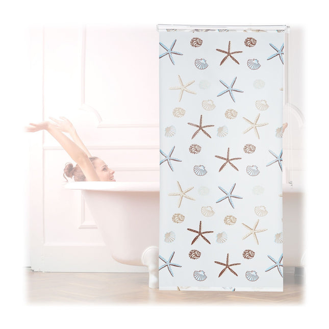 Roller blind for shower OCEAN