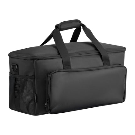 Rolling DJ Cable Bag, 1680D, Wheels, 6 Dividers